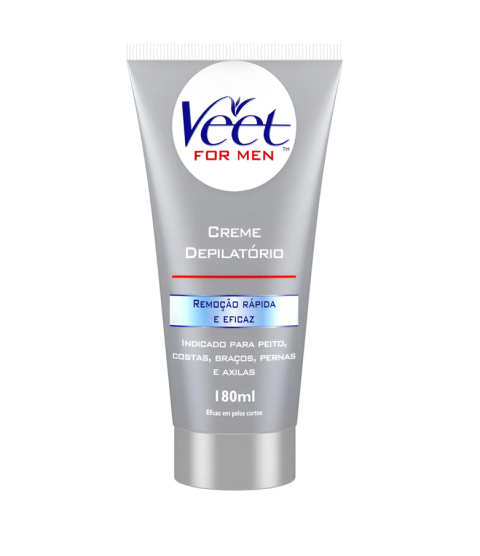 Creme Depilatório Corporal Veet For Men caixa 200ml
